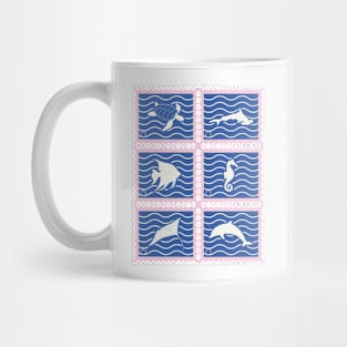 Stamp of Ocean Life Mug